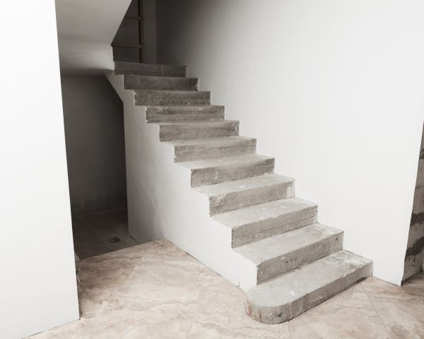 Cement Step Installation in Des Moines