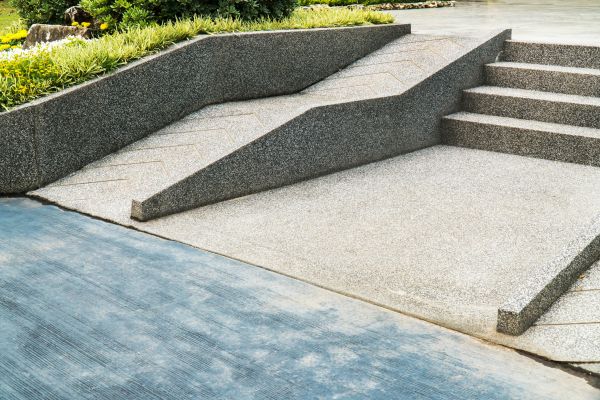 Concrete Ramp Installation in Des Moines