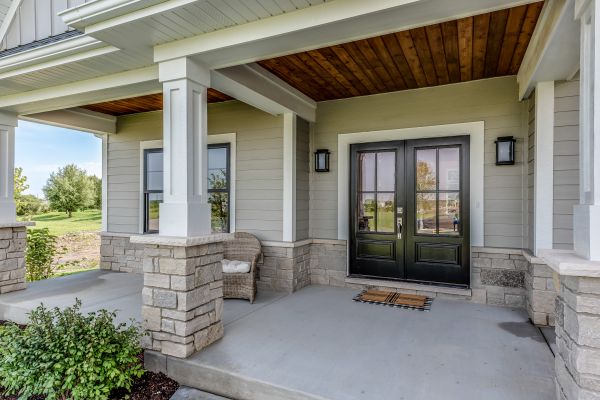 Concrete Porch Construction in Des Moines