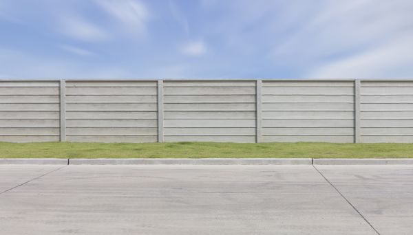 Concrete Fence Installation in Des Moines