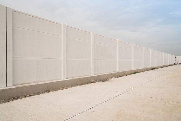 Concrete Fence Construction in Des Moines