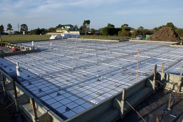 Barn Pad Construction in Des Moines