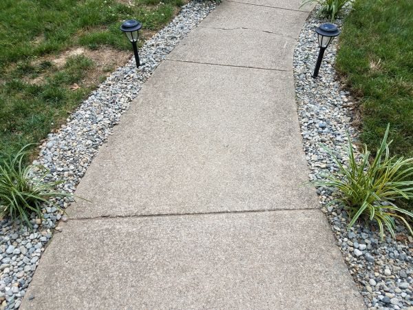 Cement Path Construction in Des Moines